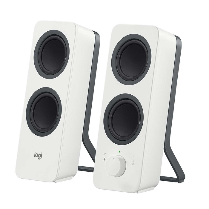 Logitech Z207 Bluetooth Computer Speakers - White