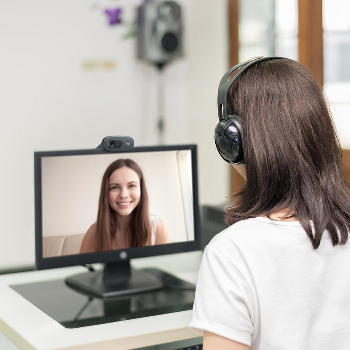 Webcam with microphone LOGITECH C270