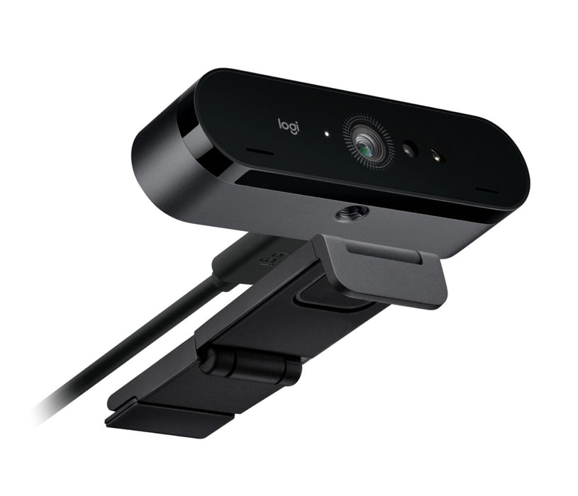 Logitech BRIO 4K webcam with microphone