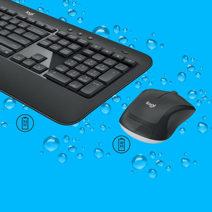 Logitech MK540 keyboard and mouse set
