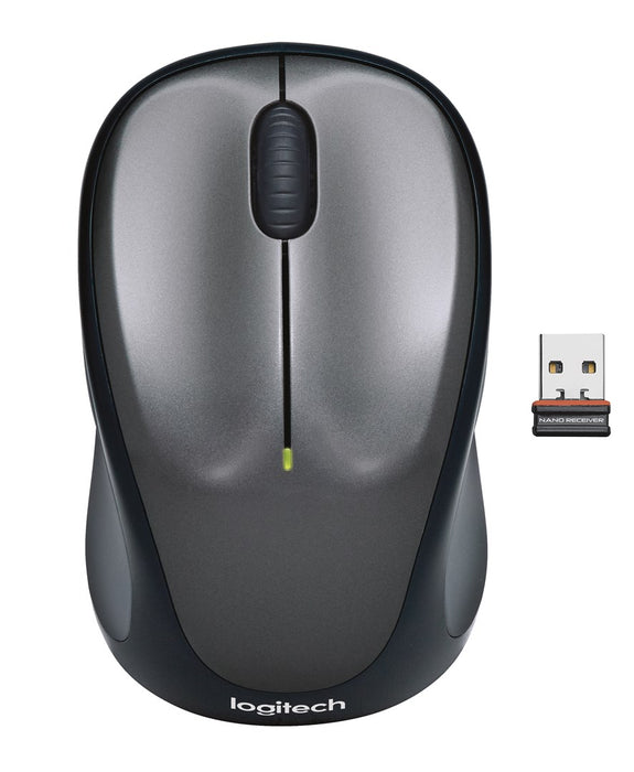 Wireless optical mouse LOGITECH M235, USB, 1000dpi, Black
