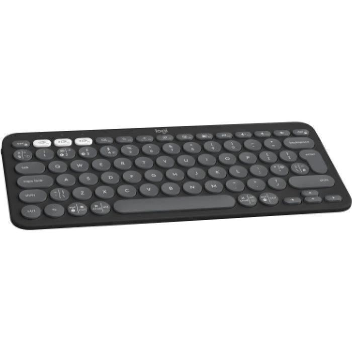 Wireless Keyboard Logitech 920-011843 Graphite Spanish Qwerty QWERTY