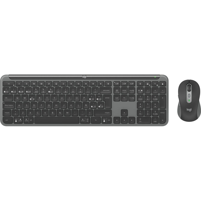 Keyboard and Mouse Logitech MK950 Graphite Spanish Qwerty