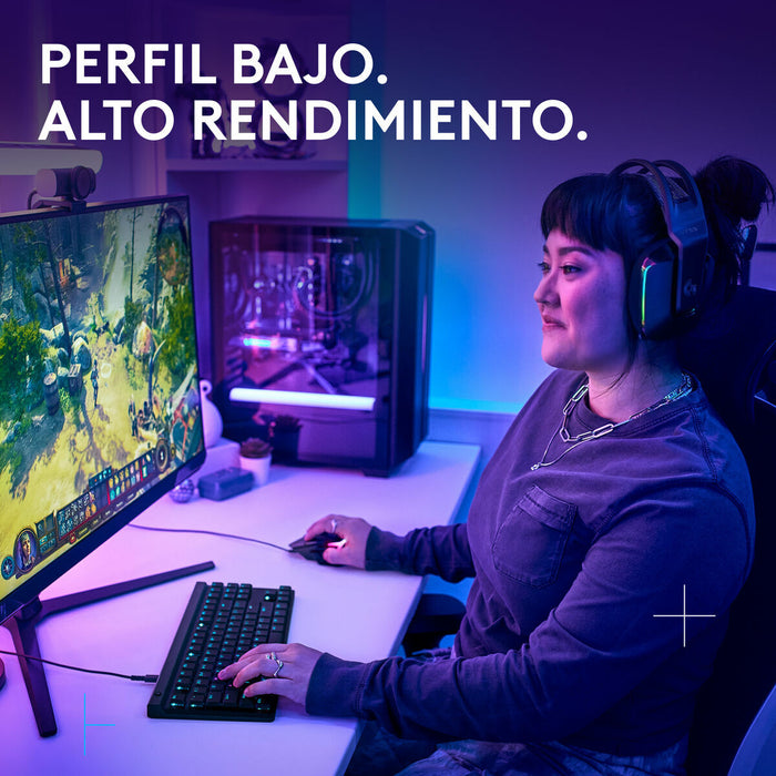 Keyboard and Mouse Logitech 920-012891 Black Spanish Qwerty