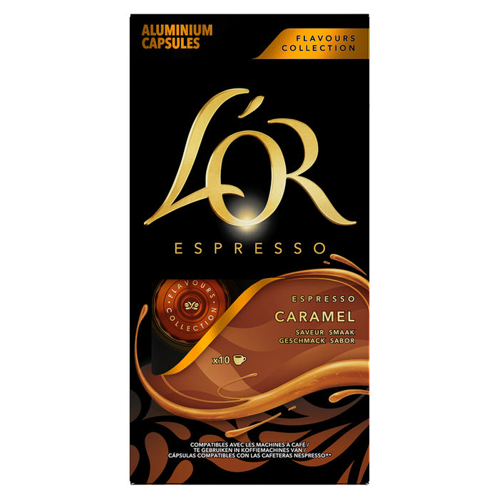 COFFEE LOR FLAVORS CARAMEL 10PCS