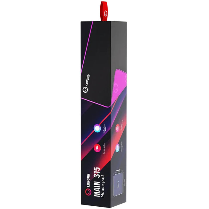 Gaming Mouse pad 500x420x3 mm LORGAR MAIN 315 LRG-GMP315 Size: L
