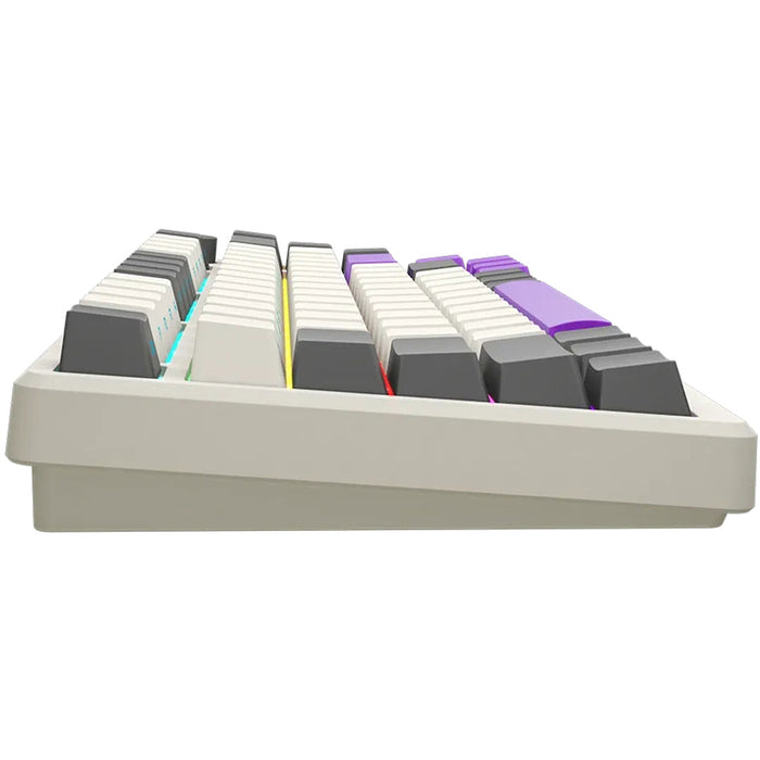Wireless Keyboard LORGAR KBP7075W BEIGE, GRAY, PURPLE LRG-KBP7075W-RT-US