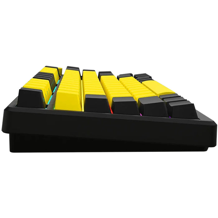 Wireless Keyboard LORGAR KBP7075W BLACK YELLOW LRG-KBP7075W-YL-US