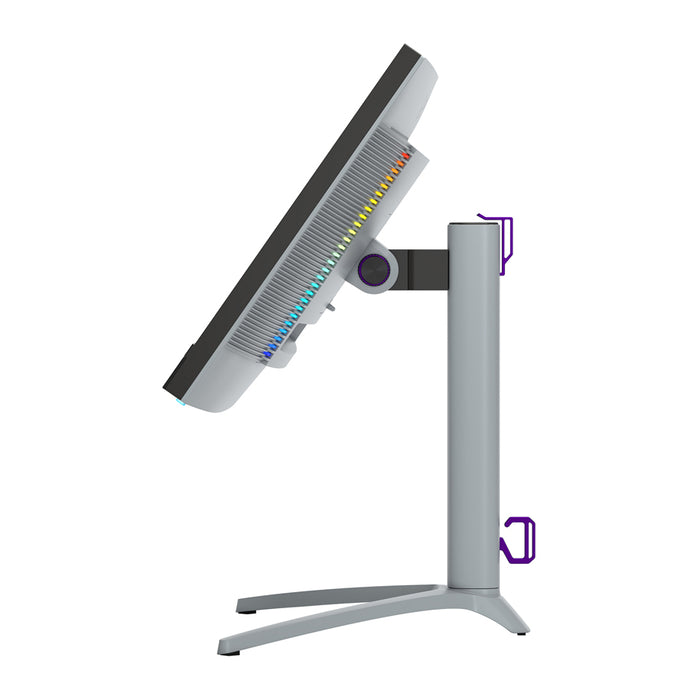 Monitor LORGAR 27MP1 mini LED 0.155 mm, 178°/178°, IPS, 27.0 ", 68.6 cm, 3840x2160, 160.00 Hz, 1.00 ms, HDMI, DisplayPort, USB-C, BLACK/GRAY
