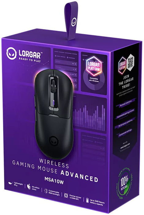 Mouse Lorgar MSA10W Black