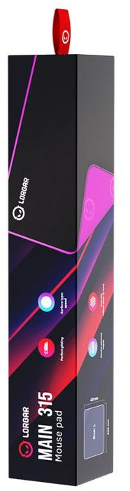 Gaming Mouse pad 500x420x3 mm LORGAR MAIN 315 LRG-GMP315 Size: L