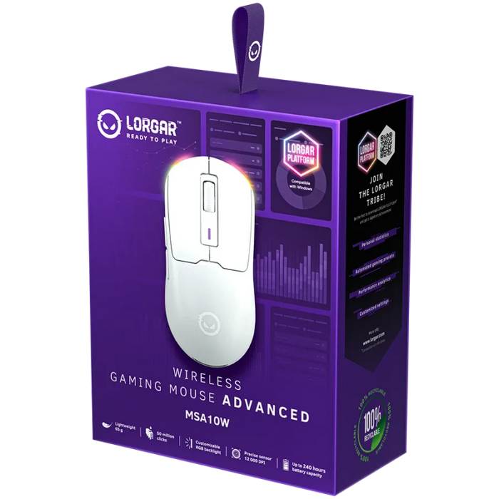 Mouse Lorgar MSA10W White