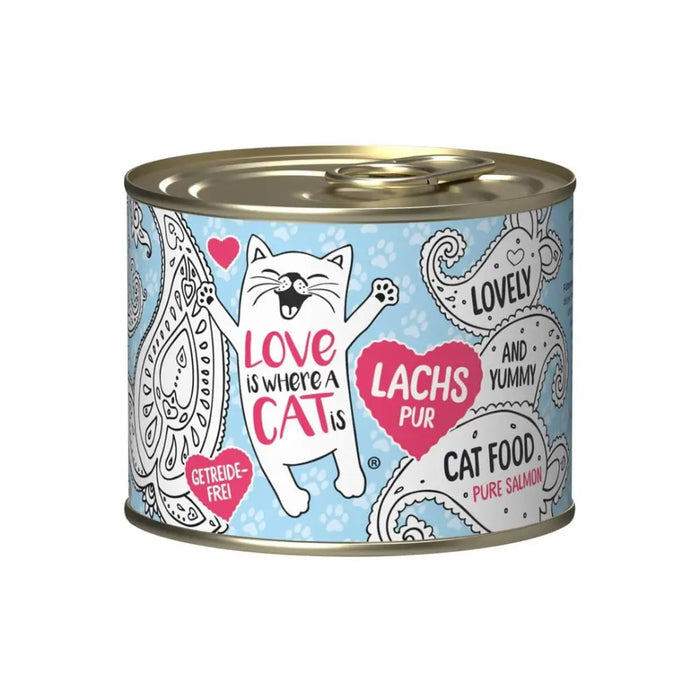 LOVE IS WHERE A CAT IS® Salmon - wet cat food - 190g - Wet foodDLK-KAM<<<For the catDLK<<<ActionPL
