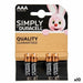 LR03 Alkaline Batteries DURACELL (10 Units) - Електроника Батерии<<<Компютри| Електроника<<<BigBuy&&&Алкални