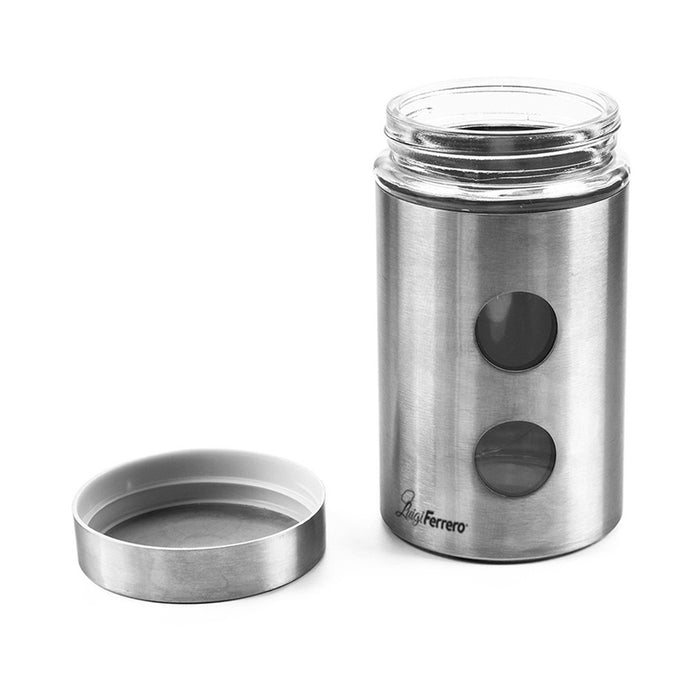 GLASS JAR 1.05 ML STAINLESS STEEL LUIGI FERRERO