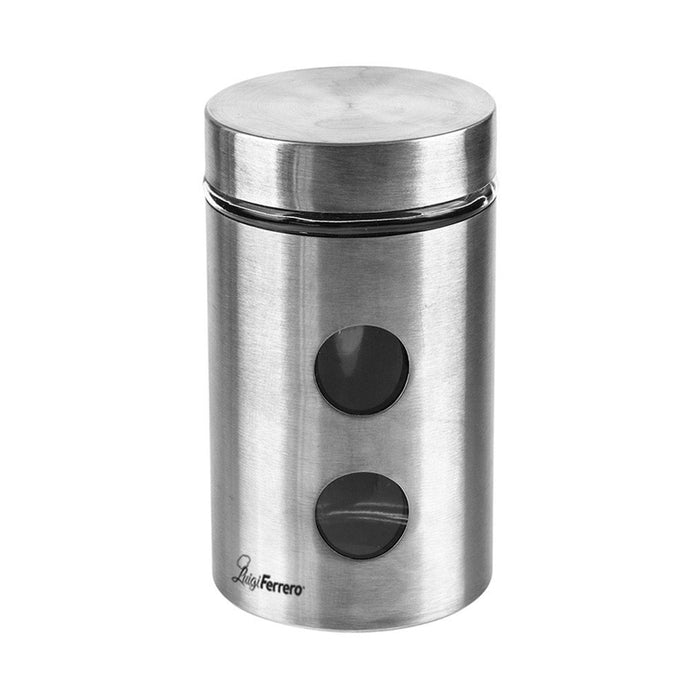 GLASS JAR 1.05 ML STAINLESS STEEL LUIGI FERRERO