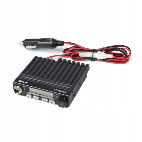 Luiton LT-198 ASQ AM/FM CB Radio Cigarette Lighter Plug Black