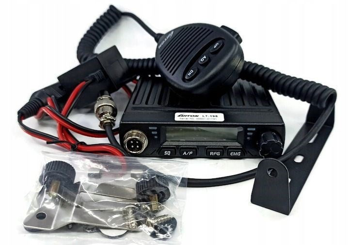 Luiton LT-198 ASQ AM/FM CB Radio Cigarette Lighter Plug Black