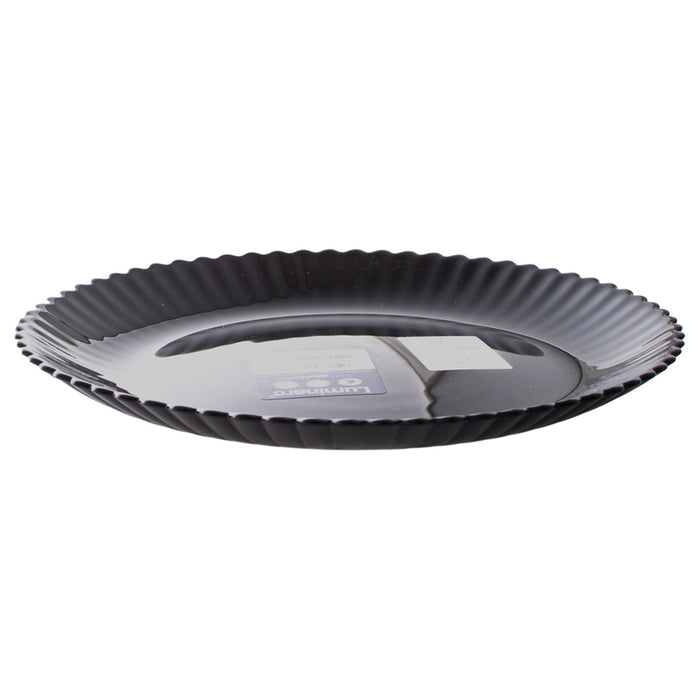 DESSERT PLATE 19 CM BLACK BLOOM LUMINARC