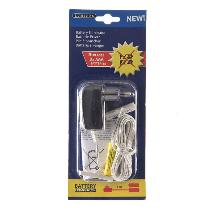 Battery Eliminator Lumineo Interiors 2 x AAA