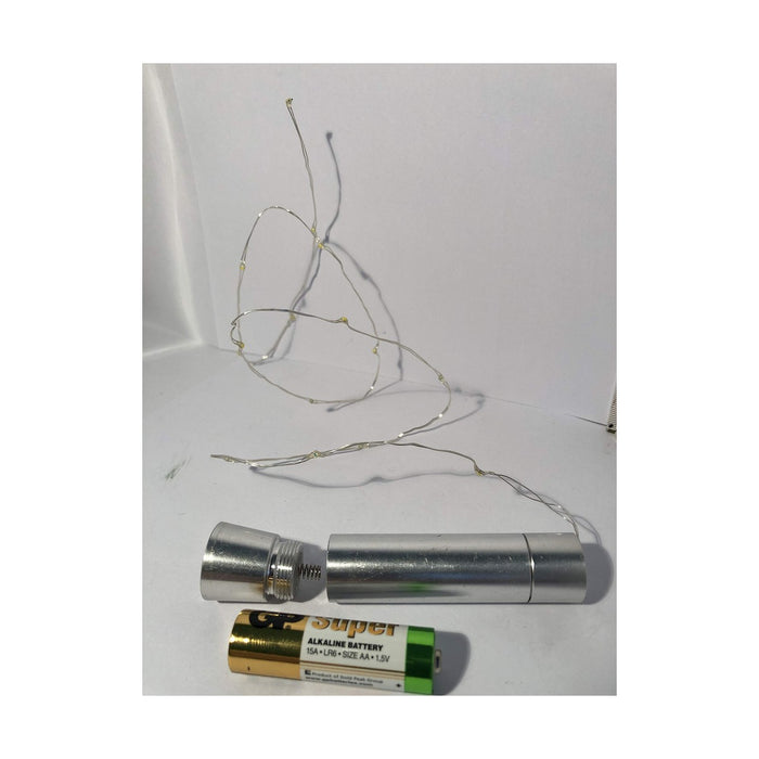 Decorative Bottle Stopper with LED Lumineo Black