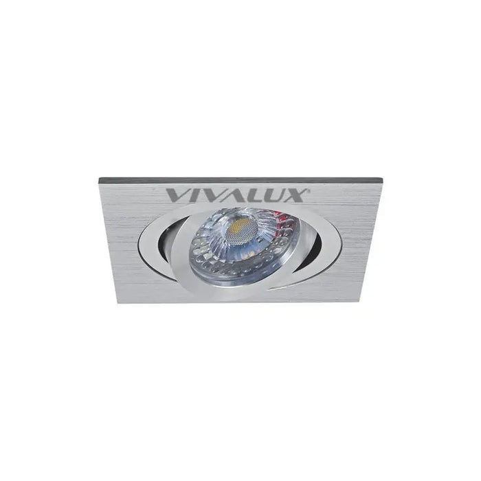 LUNA G5.3 12V ALUMINUM SQUARE 92X92 MM VIVALUX STYLE - Луни<<<Вътрешно