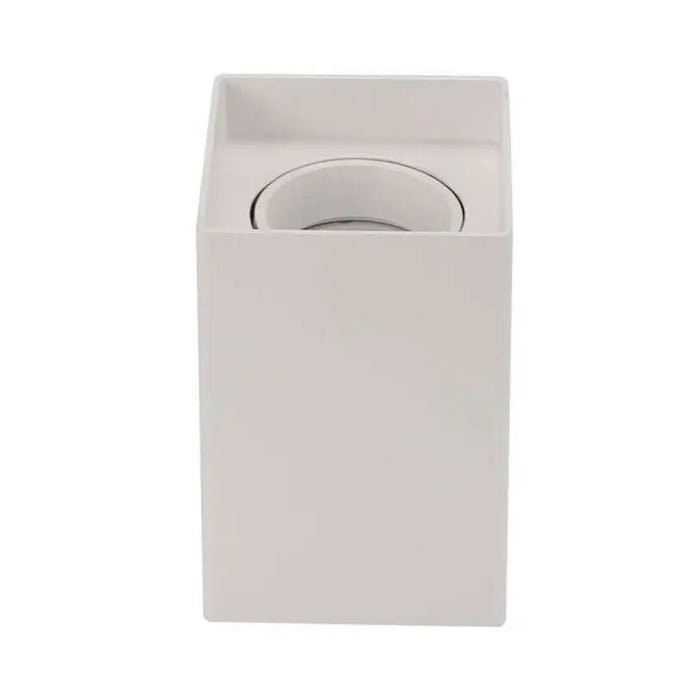 LUNA OUTDOOR MOUNTING GU10 WHITE SQUARE OPTONICA - Луни<<<Вътрешно
