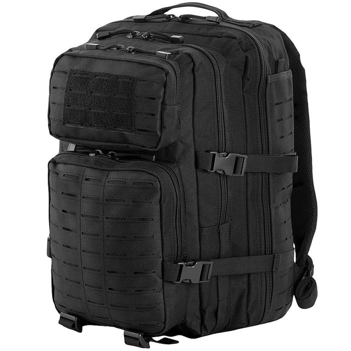 M-TAC Large Assault Pack Laser Cut Backpack - Black