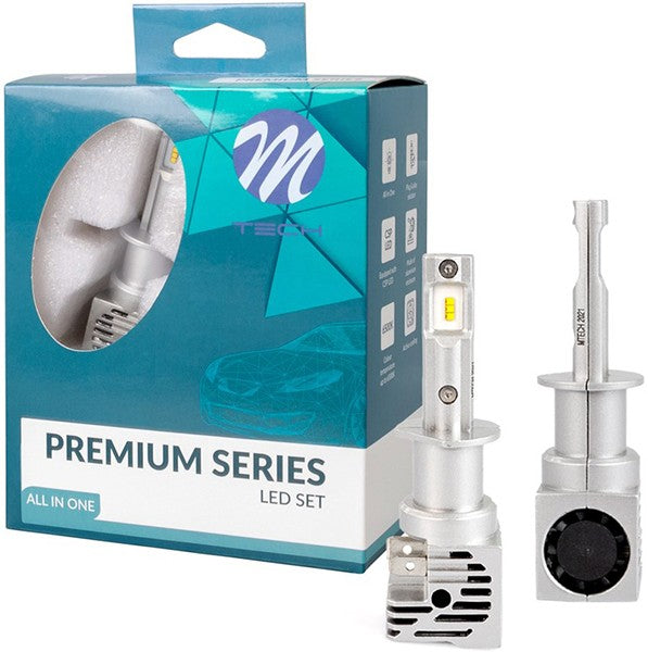 M-TECH H1 PREMIUM LED 6500K 50W X2 PCS