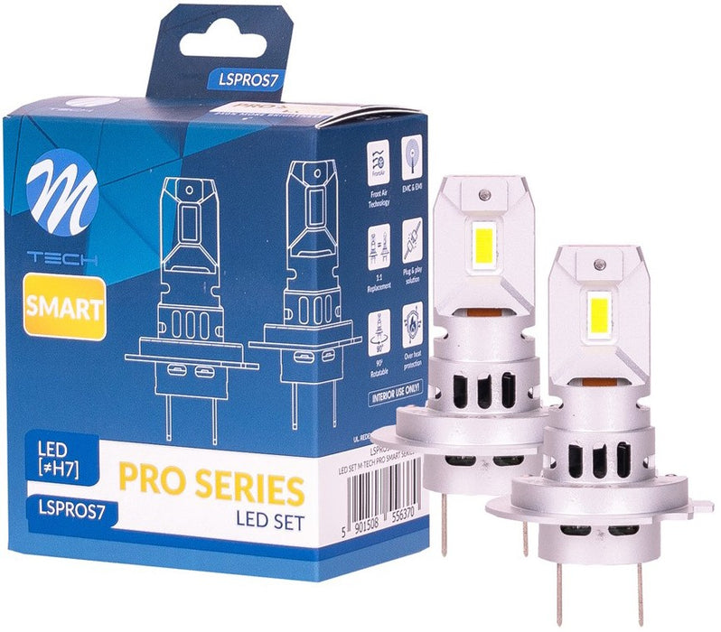 M-TECH H7 LED SMART PRO SERIES 6000K 42W X2 PCS