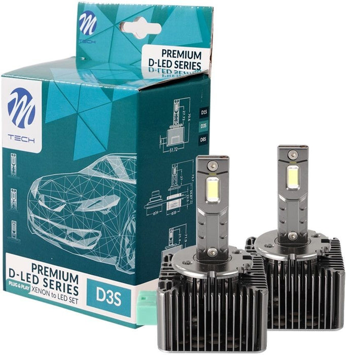 M-TECH D3S PREMIUM D-LED 6000K 35W PCS