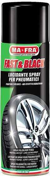 MA-FRA FAST & BLACK 500ML Спрей вакса за гуми