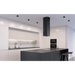 MAAN Elba2 39 cm black island horn hood - Cooker hoodsAGD-OKA<<<Home Appliance - ProductsAGD<<<ActionPL