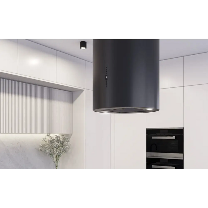 MAAN Elba2 39 cm black island horn hood - Cooker hoodsAGD-OKA<<<Home Appliance - ProductsAGD<<<ActionPL