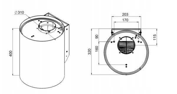 MAAN ELBA MINI WPB 431 WHITE