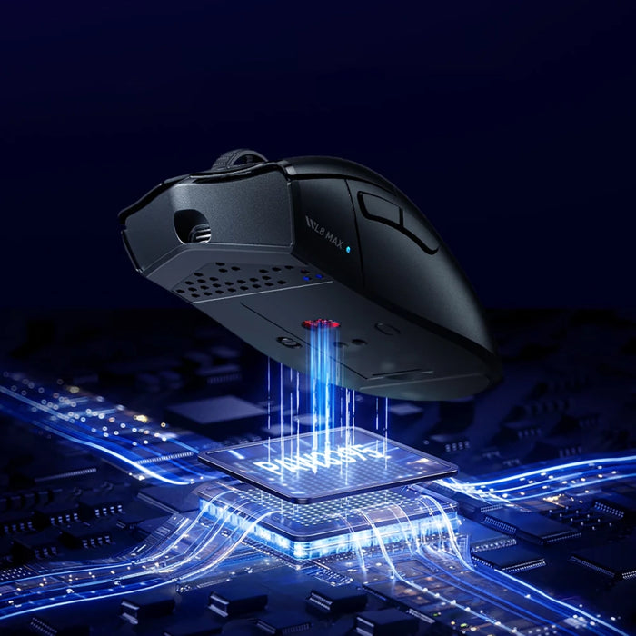 Machenike L8 Max Wireless Gaming Mouse with Charging Station - Black