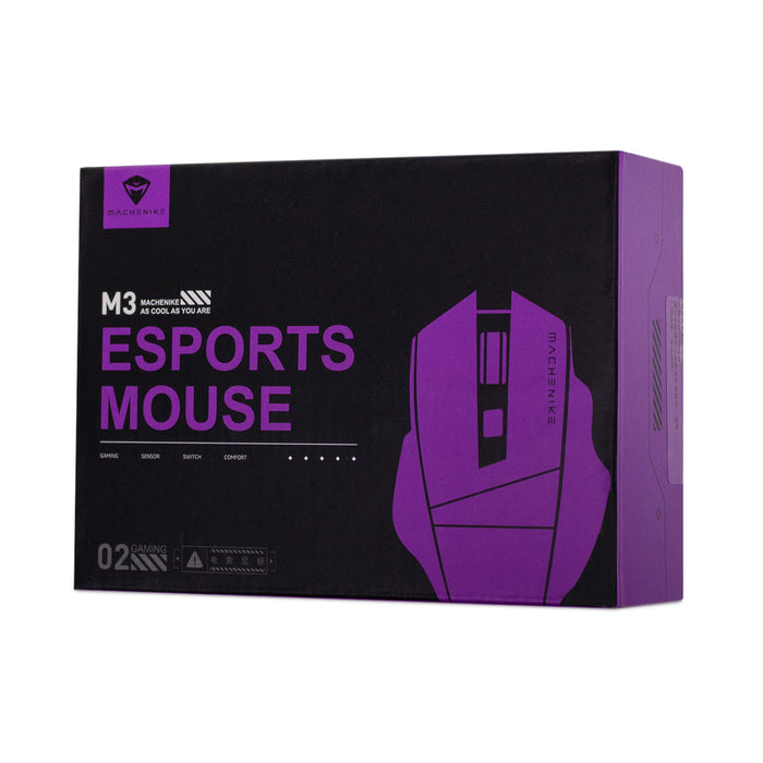 Machenike M3 Wired Gaming Mouse - Black