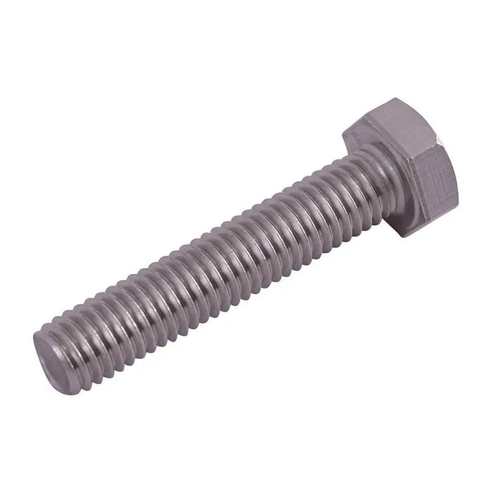 MACHINE BOLT 12 PCS STAINLESS STEEL FIXO DIN933 Ф6Х30 MM - Болтове и гайки<<<Винтове и болтови съединения<<<Инструменти
