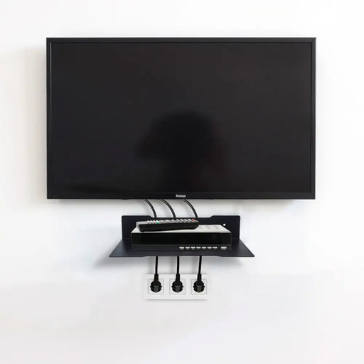 Maclean decoder wall shelf single max. 5kg steel MC-122 - Shelves for electronics equipmentTVA-PPS<<<TV