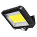 Maclean Energy MCE438 Solar LED Floodlight with motion sensor IP44 5W 400lm 6000K cold white lithium battery 1300 mAh