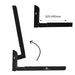 Maclean MC-915 B Universal Microwave Bracket Holder Wall Mount Adjustable Solid Metal Kitchen 30kg Black - General