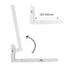 Maclean MC-915 W Universal Microwave Oven Bracket Holder Wall Mount Adjustable White Space Saving 30kg - General