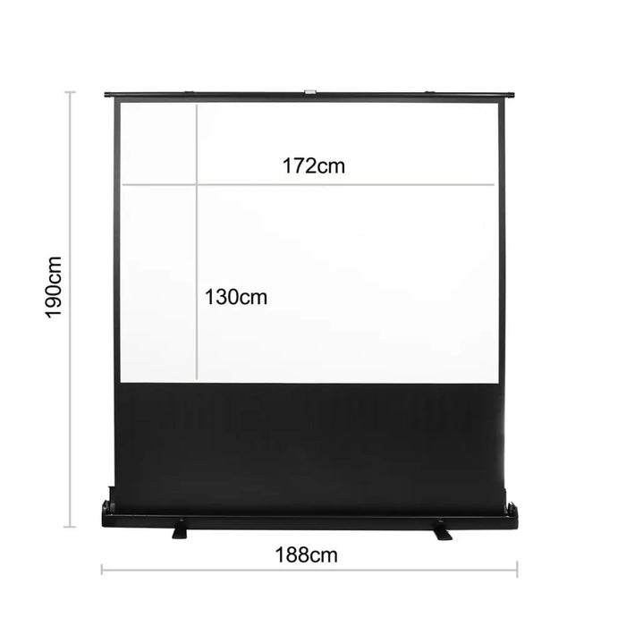 Maclean MC-963 portable projection screen compact floor 86’’ 4:3 - Screens for projectorsSYS-EKR<<<Audiovisual