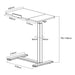 Maclean mobile desk/laptop stand black height adjustment 76-109cm max. 30kg MC-120 B - Modern