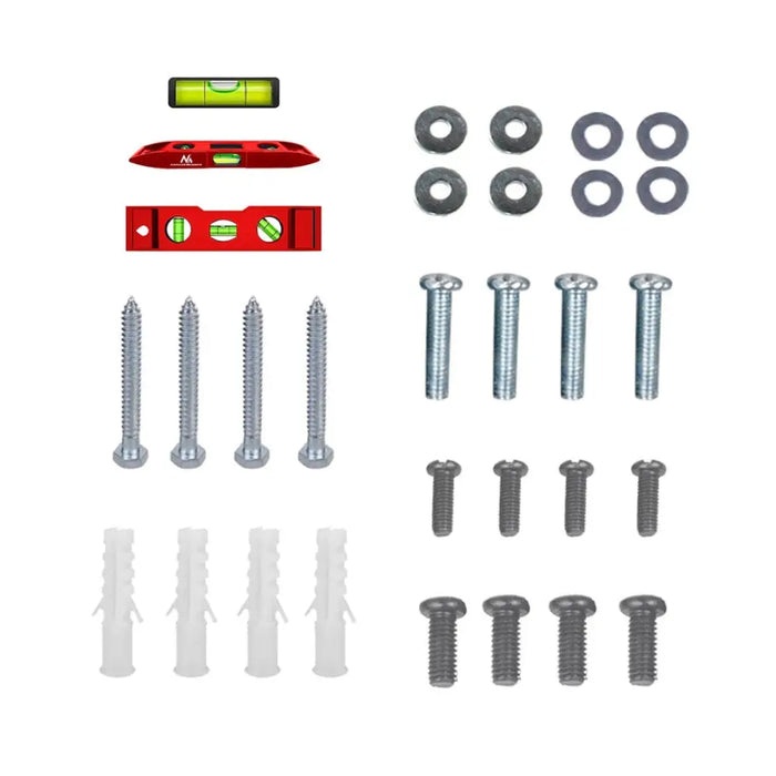 Maclean TV MC-413 Wall Mount Bracket 32’’-80’’ VESA 600x400 45kg Tilting Universal Adjustable Spirit Level Mounting