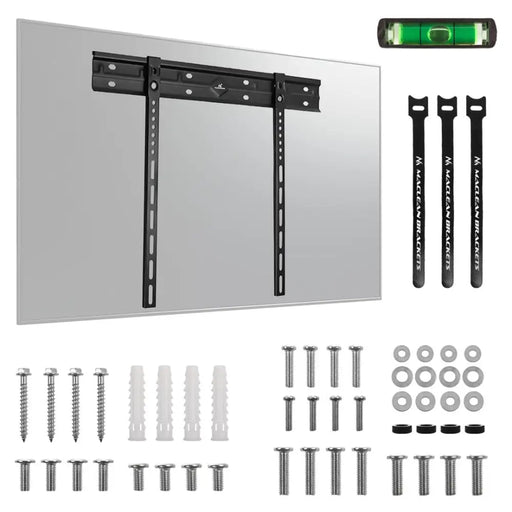 Maclean ultra flat wall mount for TV 40-85’’ max VESA 600x400 load up to 80kg MC-123 - Brackets for TVs