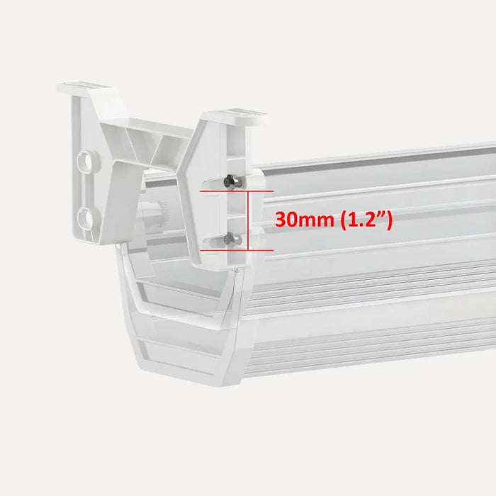 Maclean under-desk cable/extension organizer max. load 5kg white MC-106 W - AccessoriesTVA-AKC<<<TV