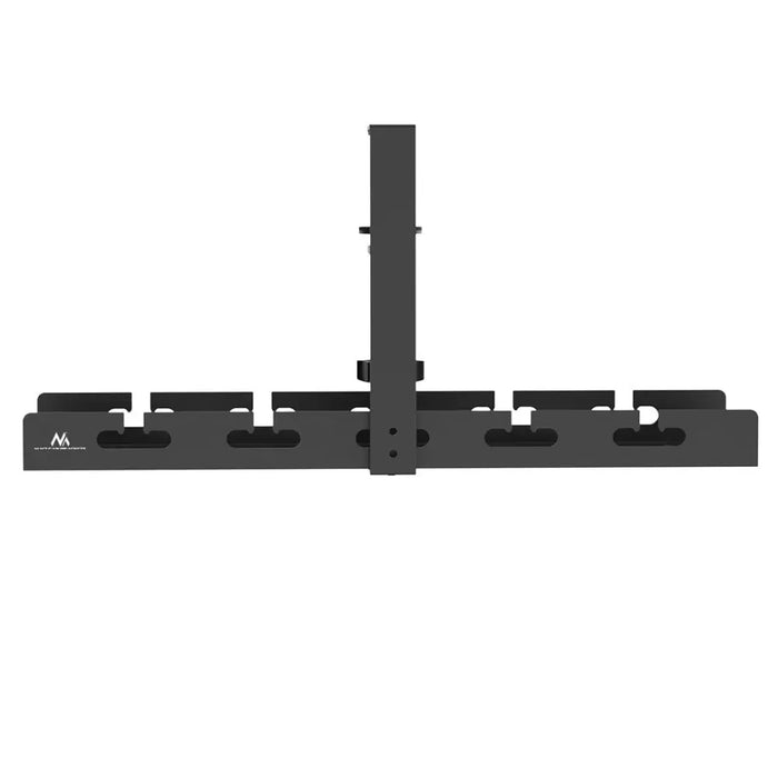 Maclean under-desk cable organizer max load 5kg black MC-105 B - Cable coversTVA-MAS<<<TV and accessoriesTVA<<<ActionPL