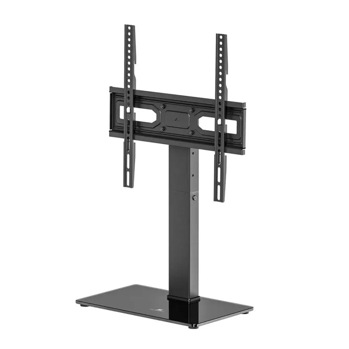 Maclean universal TV stand for RTV cabinet stand max. 40kg max. VESA 400x400 height and angle adjustment for 32-65’’ TV