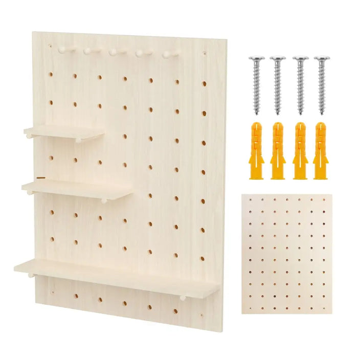 Maclean wooden board organizer light wood color 60x80 cm max. 20 kg MC-131 WD - Wall decorationsWYS-DEK<<<Home